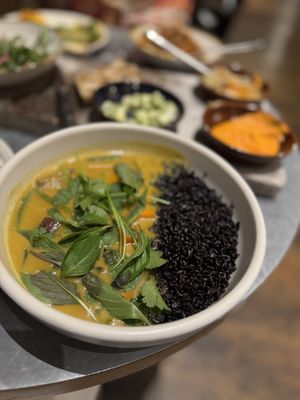 Curry was delicious   at Wildseed in San Francisco