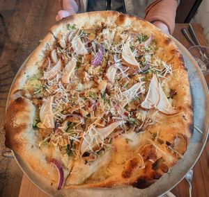 Winter pizza at Wildseed in San Francisco