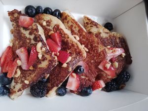 French toast, bangin! at Wildseed in San Francisco