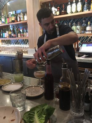 Tony in action at Wildseed in San Francisco