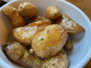 Crispy potatoes  at Wildseed in San Francisco