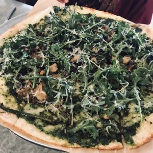 Green Forest Flatbread at Wildseed in San Francisco