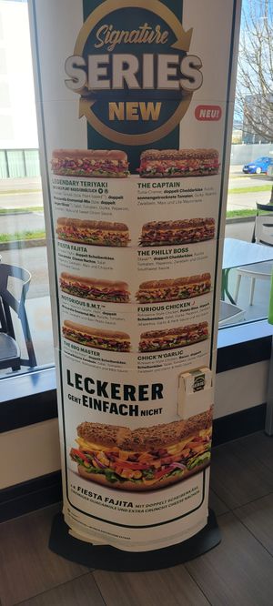  at Subway in Ruemlang