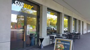 Exterior at Subway in Windisch