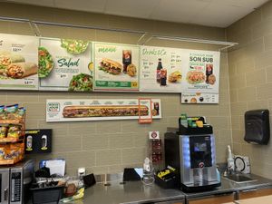 Interior  at Subway in Montreux