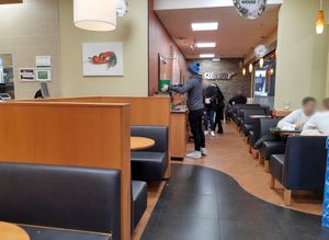 Interior at Subway in Montreux