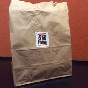 Enjoy your meal at Lord of the Fries in South Yarra