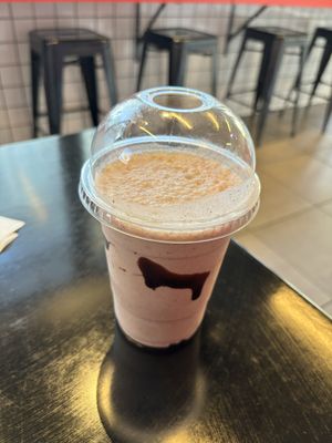 Oreo shakee  at Lord of the Fries in South Yarra