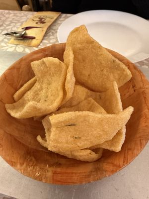 crisps  at Aneka Rasa in Amsterdam