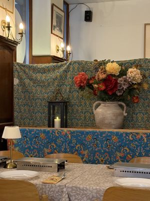 inside  at Aneka Rasa in Amsterdam