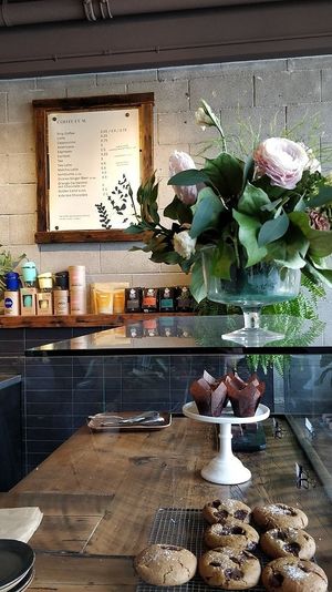 Those yummy cookies!  at The Garden in Vancouver