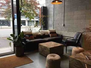 Lounge area at The Garden in Vancouver