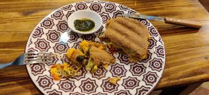  at Llama Cafe in Uyuni