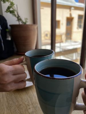   at Llama Cafe in Uyuni