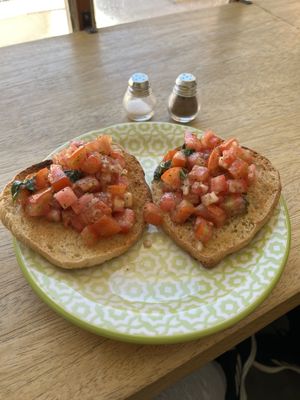   at Llama Cafe in Uyuni