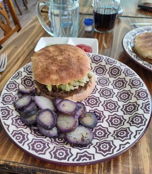  at Llama Cafe in Uyuni