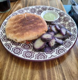  at Llama Cafe in Uyuni