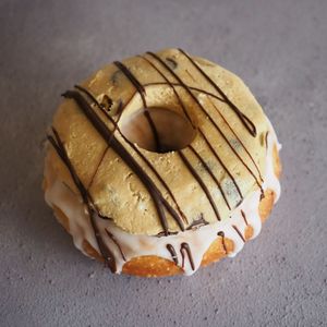 Cookie dough doughnuts  at Heirloom in Edlesborough