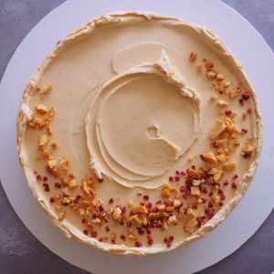 Peanut Butter & Jam cake at Heirloom in Edlesborough