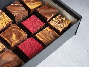 Brownie bites box at Heirloom in Edlesborough