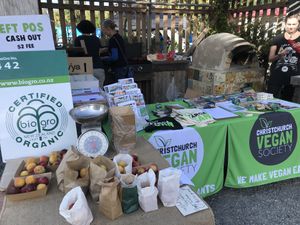 Summer mākete 2020  at Vegan Night Market in Christchurch