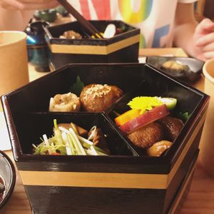 Set menu, layer one. at Fahua 法華素食 in Osaka