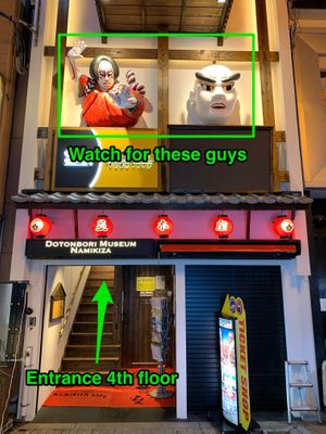 Difficult to find, here some hints. 😎 at Fahua 法華素食 in Osaka