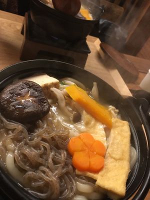 Ramen, Original flavour. Part of the set menu or it can be enjoyed on its own. at Fahua 法華素食 in Osaka
