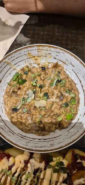 Rissoto at Labarra Taberna in Zumaia