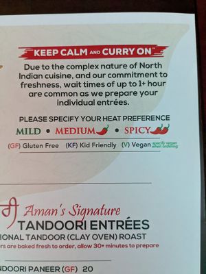  at Aman's Artisan Indian Cuisine in Easton