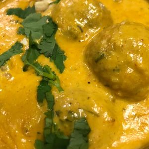 Malai Kofta - Potato dumplings in creamy sauce at Aman's Artisan Indian Cuisine in Easton
