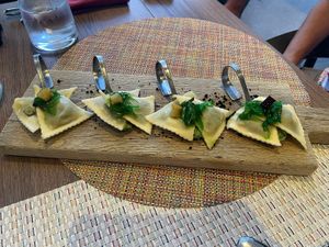 Vegan Ravioli  at Istrian in Portoroz