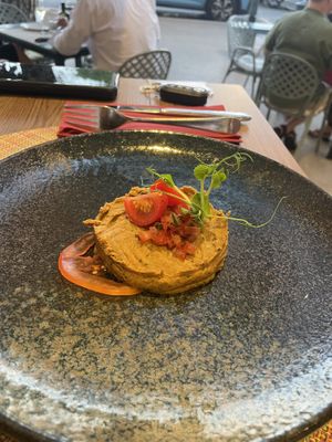 Vegan tartare   at Istrian in Portoroz