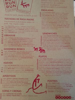 Carta at Run Run Run in Madrid