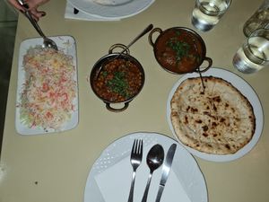 Dinner time at Jaipur Palace in Sevilla