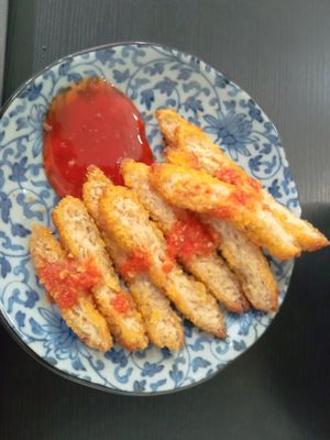 Vegan cutlets very nice starters at 729 Vegan in North Singapore