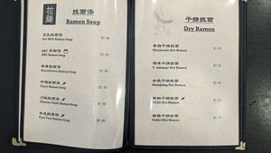 Vegan Menu Ramen at 729 Vegan in North Singapore