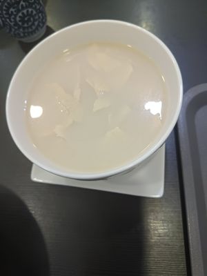 Beancurd skin with barley and rock sugar (hot) 👌 at 729 Vegan in North Singapore