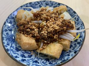 Taupok rojak!  at 729 Vegan in North Singapore