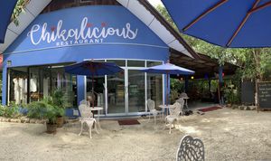 Outside at Chikalicious in Koh Phangan