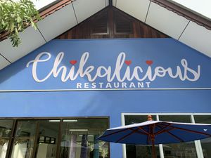 Outside at Chikalicious in Koh Phangan