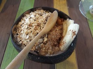 Amazing protein bowl at Chikalicious in Koh Phangan