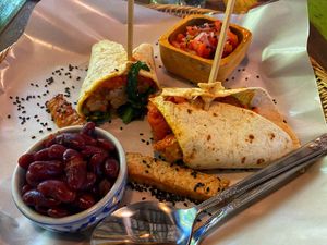 Vegan Breakfast Wrap at Chikalicious in Koh Phangan