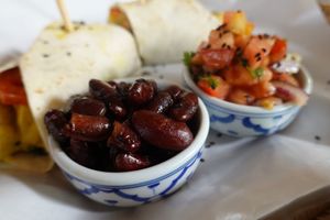 Breakfast wrap at Chikalicious in Koh Phangan