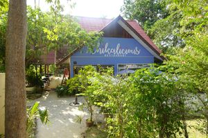 Entrance view; from parking. at Chikalicious in Koh Phangan