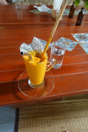 Amazing smoothie at Chikalicious in Koh Phangan
