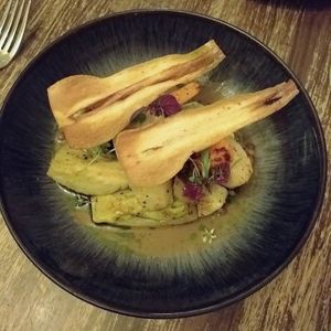 Georgian style lentils and roasted vegetables😋 at The Green in Sherborne