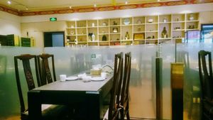 Inside the restaurant at Jing Lian Zhai - Hepingli in Beijing
