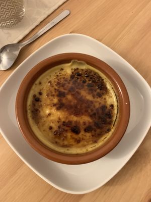 Crème brûlée à tomber ! at M.Y.Table-Restaurant in Augan