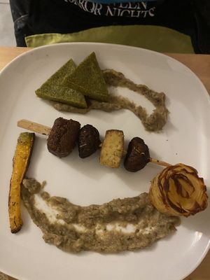 Brochette de tofu at M.Y.Table-Restaurant in Augan